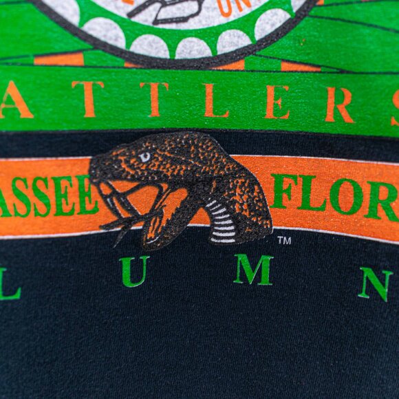 Florida A&M University Alumni Crest T-Shirt FAMU HBCU Medium Y2K Streetwear - Picture 4 of 7
